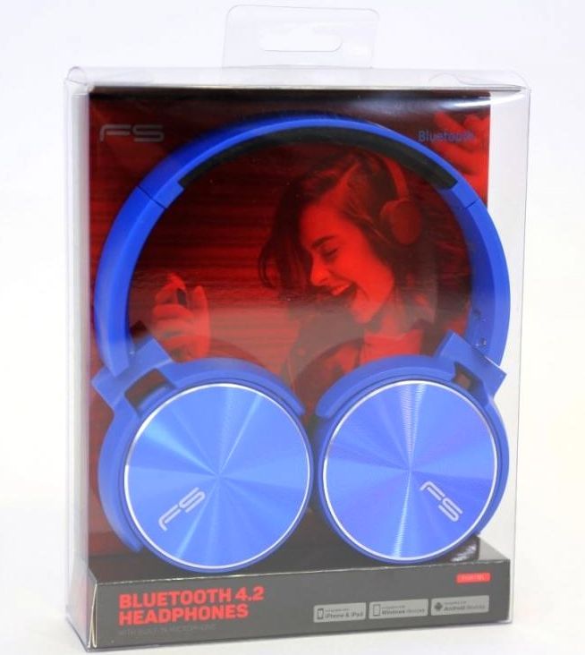 Image of Freestyle Bluetooth Headphones with MP3 (microSD) FH0917BL (IT13681)