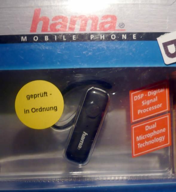 Image of Hama BlueTooth Headset Voice Pro (IT5799)