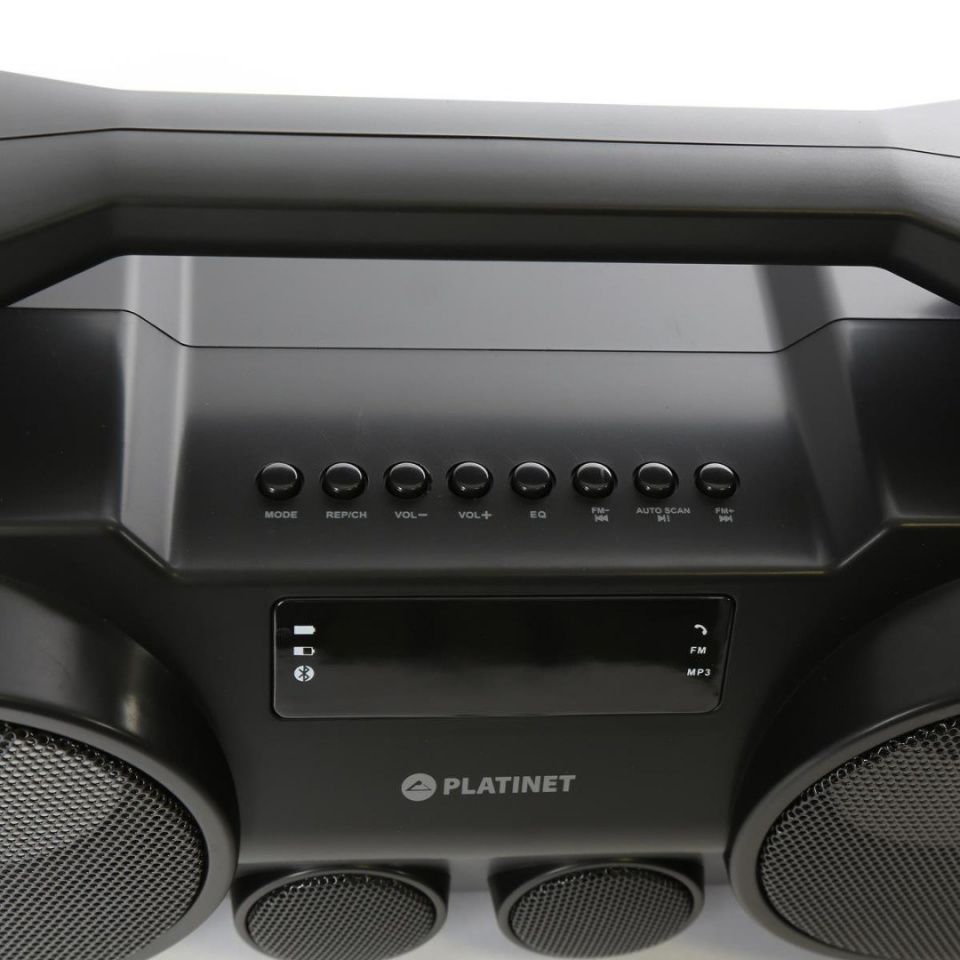 Image of Wireless Bluetooth Speaker Boombox with mic and FM PMG76B 14W (IT13579)