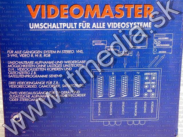 Image of Scart VIDEO Master controll box (metal) (IT0435)