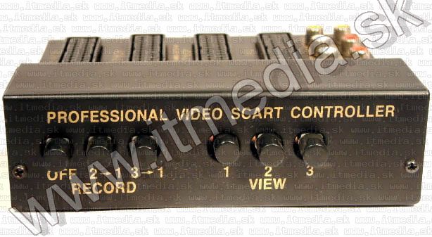 Image of Scart VIDEO Master controll box (metal) (IT0435)