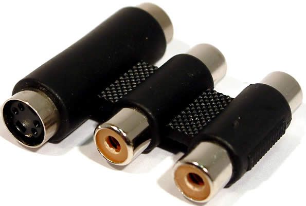 Image of AV S-Video Extender (Coupler) (IT3361)