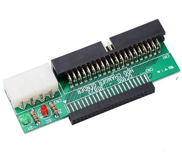 Image of IDE 2.5 to 3.5 adaptor (44 to 40 pin) (IT4382)