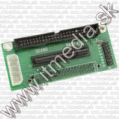 Image of SCSI 80pin to 68pin or 50pin adaptor (IT7940)