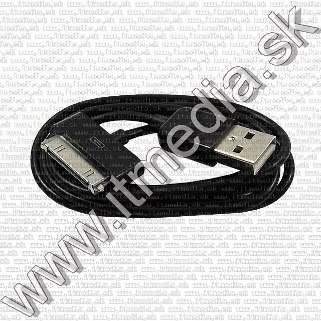 Apple iPhone3G/4G/ipad/ipad2 USB cable *black* (IT8571) Image of Apple iPhone3G/4G/ipad/ipad2 USB cable *black* (IT8571)