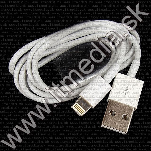 Image of Apple iPhone5G Lightning USB cable 1m *bulk* *white* (IT9237)