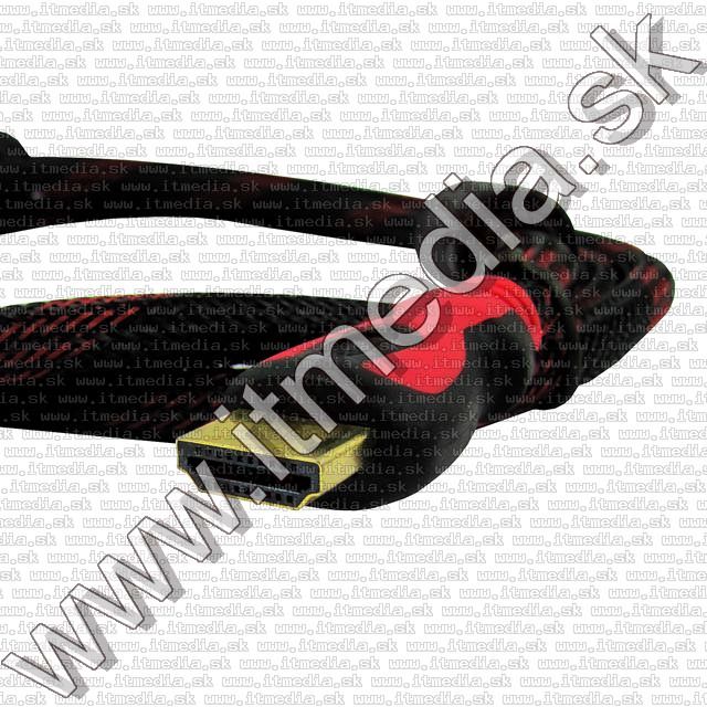 Image of HDMI v1.3b cable 1.5m GOLD *Red Stripe* (IT7257)