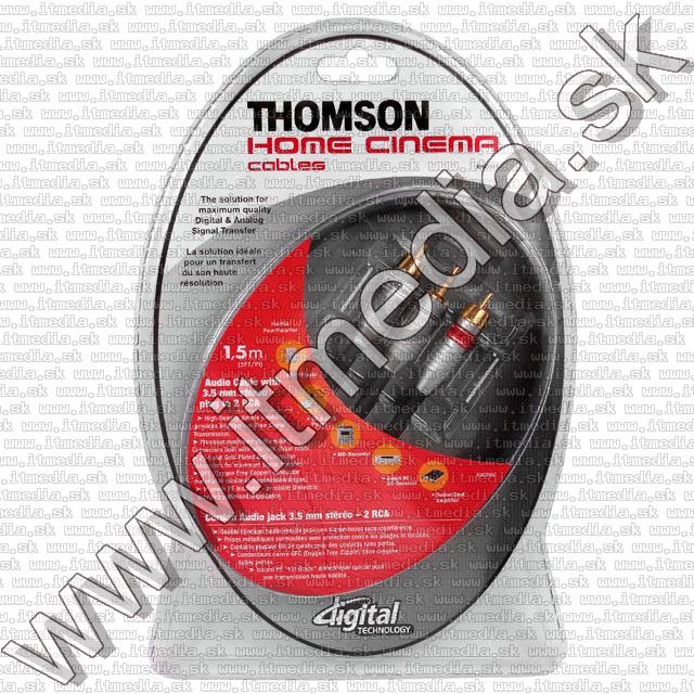 Image of Thomson Jack-2xRCA audio cable 1.5m *HQ* (IT7099)
