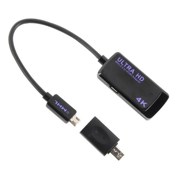 Image of MHL 3.0 microUSB - USB + HDMI kábel (HDTV) ultra HDTV 4k (IT11400)