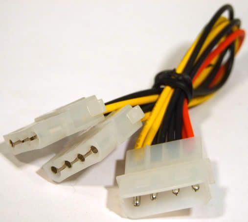 Image of PC --Y-- Power Cable Internal (Molex splitter) (IT1138)