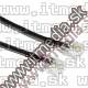 Image of SIGMA Telephone Cable 10m Black RJ-11 (2x 6P4C) (IT1444)