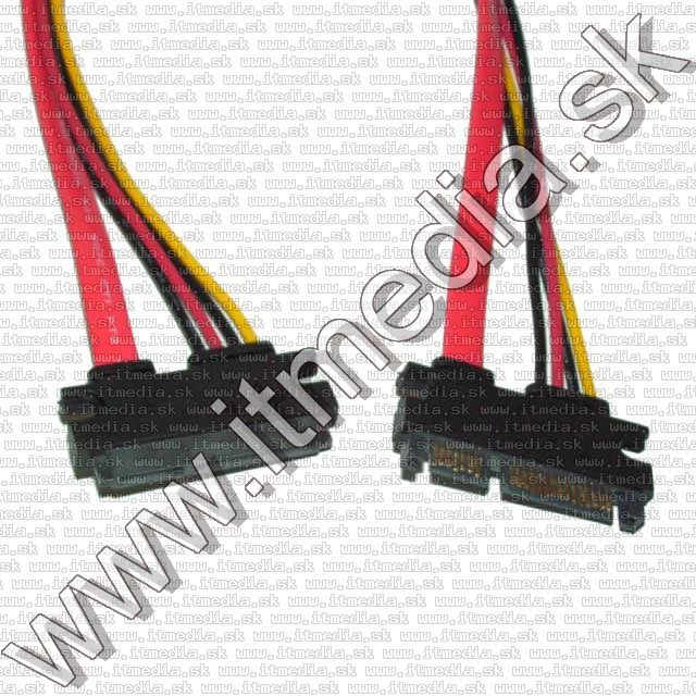 Image of SATA Power+Data Cable Extender 45cm (IT8517)