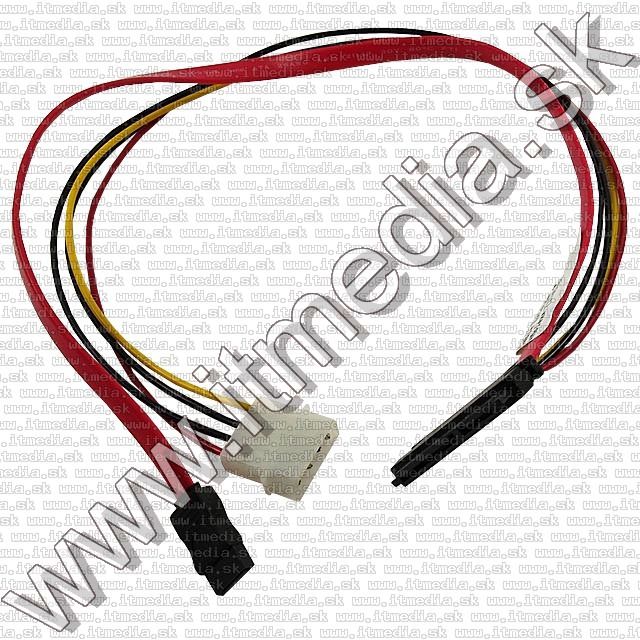 Image of SATA Power+Data Cable Extender 40cm *Molex* (IT8518)