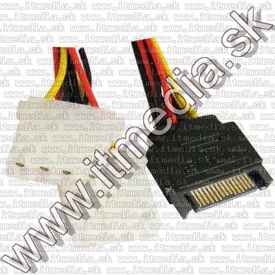 Image of SATA - Double MOLEX Power Cable 15cm (IT7828)