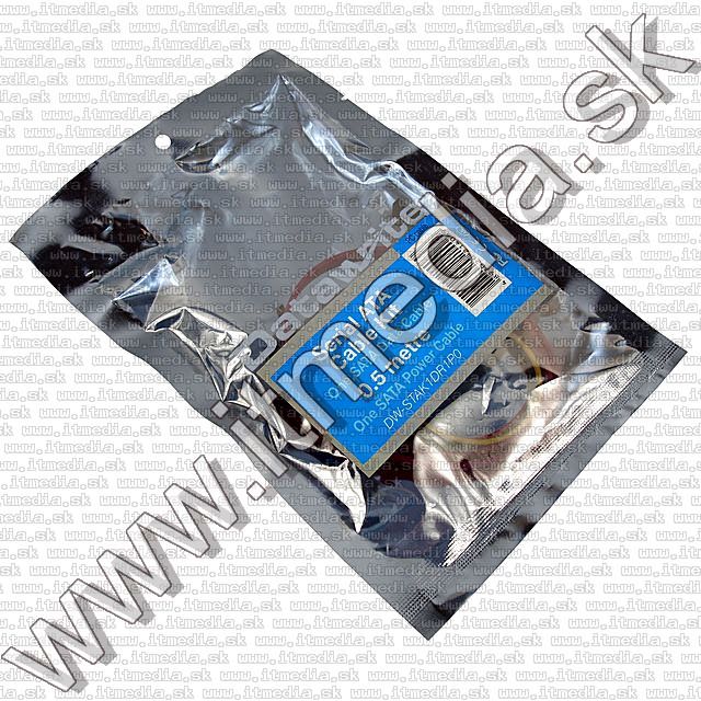 Image of S-ATA Cable SET (50cm data + power) (IT2096)