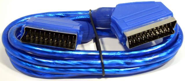 Image of Scart cable 1.2m *blue* (IT3879)