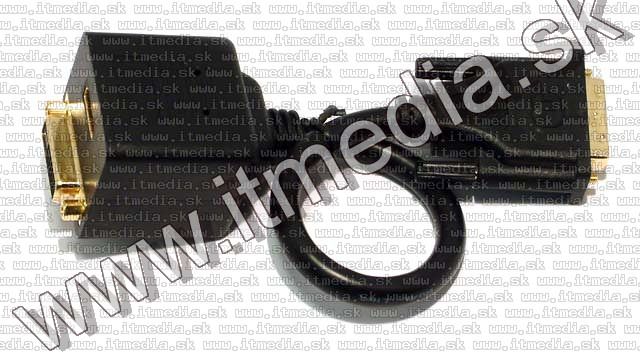 Image of DVI-D to DVI-D + HDMI adapter (IT4783)