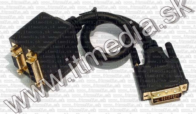 Image of DVI-i to DVI-I +VGA adapter (IT4766)