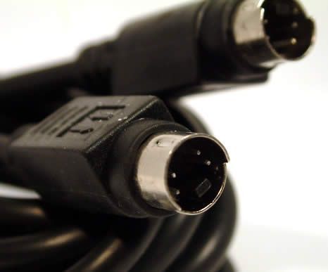 Image of S-video / SVHS cable 3m black *V13* (IT3359)