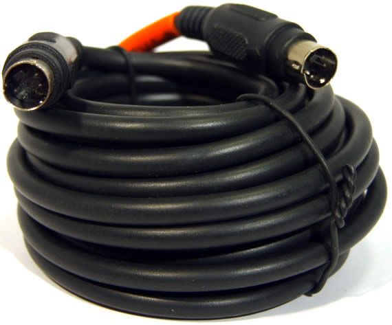 Image of S-video / SVHS cable 5m black (14202) (IT0804)