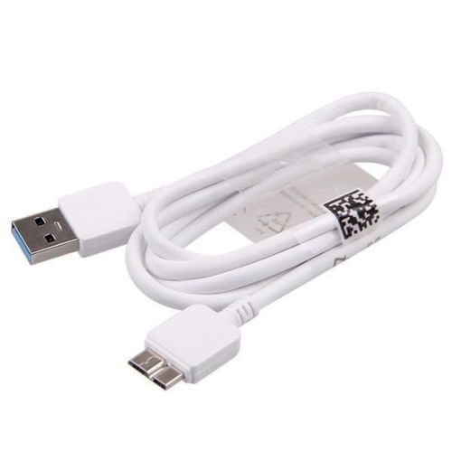 Image of USB **3.0** microUSB Cable 1m *White* Samsung Galaxy S5 (IT11037)