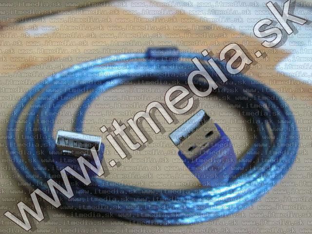 Image of USB Cable A male - A male 2.9m *Blue* (IT8148)