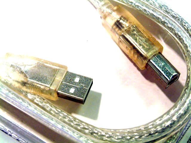 Image of USB 2.0 Printer cable 1.8m *Red LED* *C5* (IT3362)