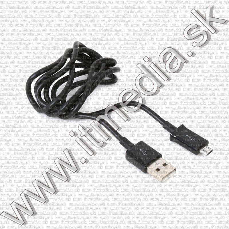 USB - microUSB cable 1m *Black* 2A HQ *Blister* (IT11938) Image of USB - microUSB cable 1m *Black* 2A HQ *Blister* (IT11938)