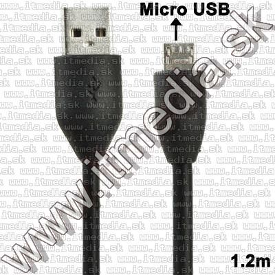 Image of USB - microUSB cable 1.2m *HQ* (IT9281)