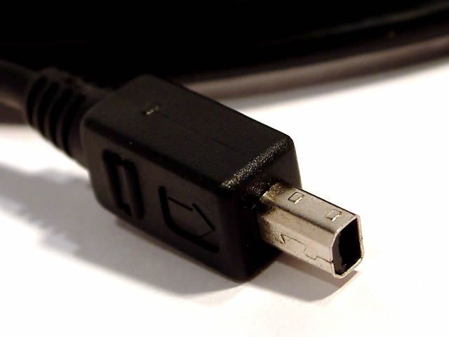 Image of USB A - 4p mini USB Cable 2m (33106M) (IT1292)