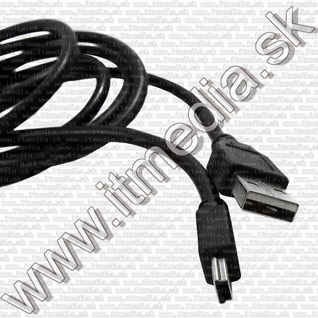 USB A - 5p mini USB Cable 1m *black* HQ Bulk (IT8146) Image of USB A - 5p mini USB Cable 1m *black* HQ Bulk (IT8146)