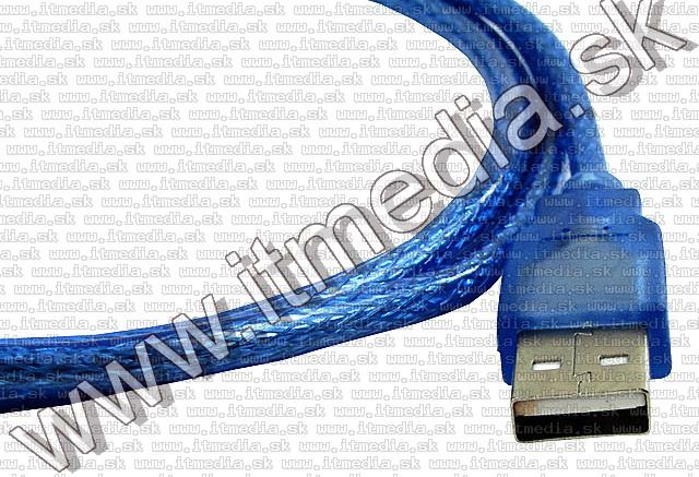 Image of USB A - 5p mini USB Cable 1.5m *blue* (IT5802)