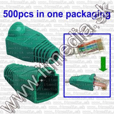 Image of Network Cable Protector Utp *Green* (IT7907)