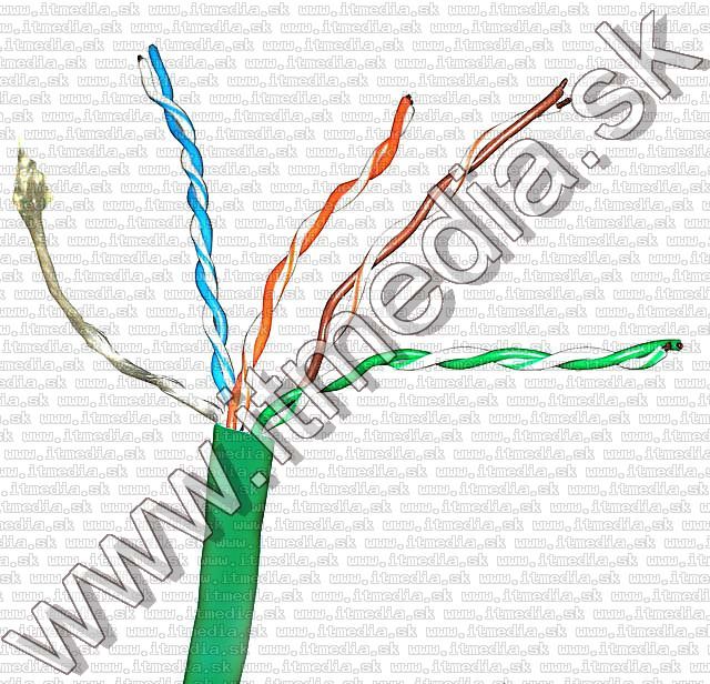 Image of Gembird UTP Patch (Network LAN) Cable Green Cat5e 305m (IT5844)