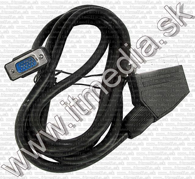 Image of Black SCART-VGA Cable 2m (IT5780)