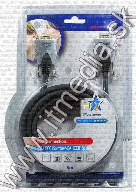 Image of HQ VGA (Monitor) Cable 3m ***silver*** *gold plated* (IT5438)