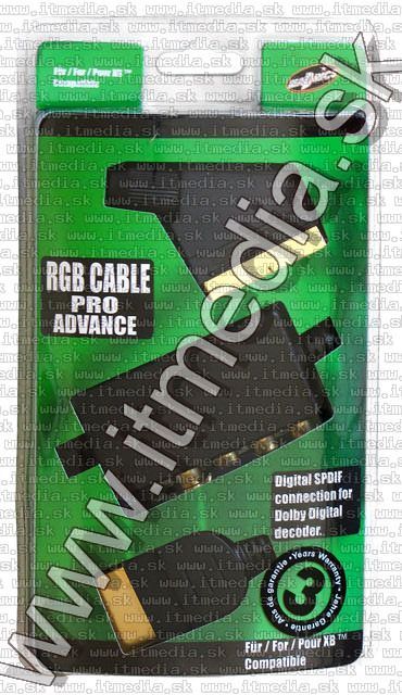 Image of X-BOX 360 RGB Scart/S-video/RCA AV Cable + OPTICAL OUT (IT5864)