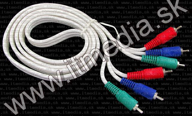 Image of YUV (RGB) Video Cable 1.5m 3xRCA (IT5501)