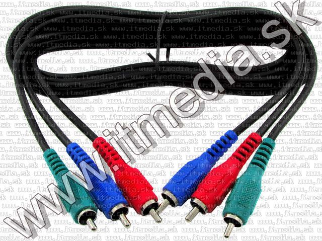 Image of Philips YUV (RGB) Video Cable 1.5m 3xRCA (IT5529)