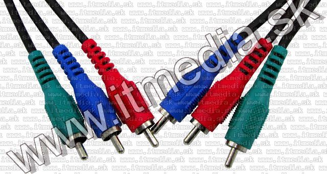 Image of Philips YUV (RGB) Video Cable 1.5m 3xRCA (IT5529)