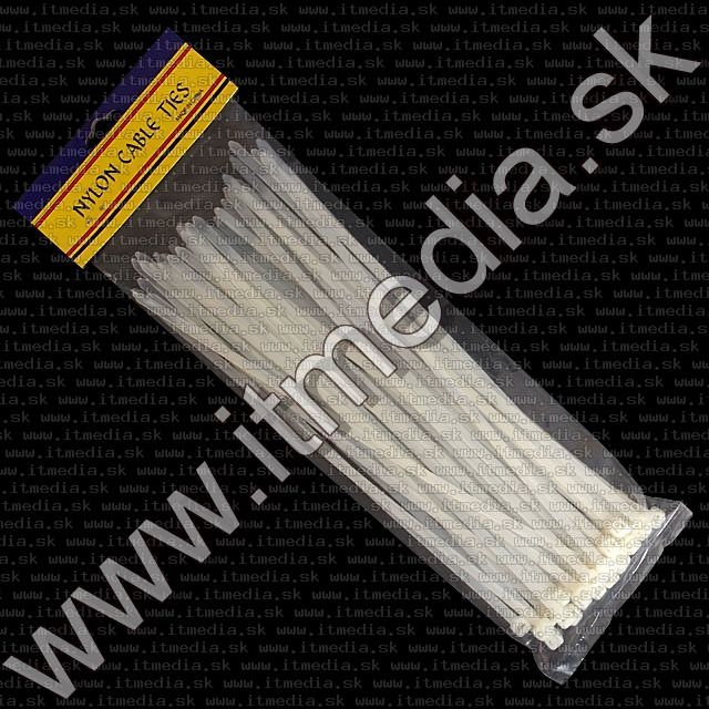Image of Plastic Cable Ties 4.8x250mm 40-set (IT1203)