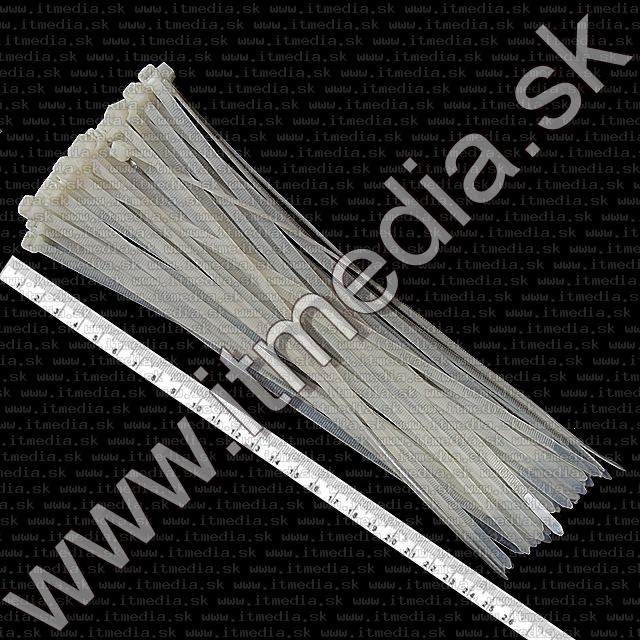 Image of Plastic Cable Ties 4.8x250mm 40-set (IT1203)