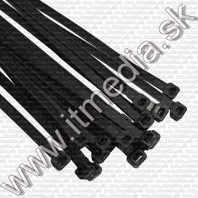 Image of Plastic Cable Ties 7.6x350mm 20-set *Transparent* (IT8136)
