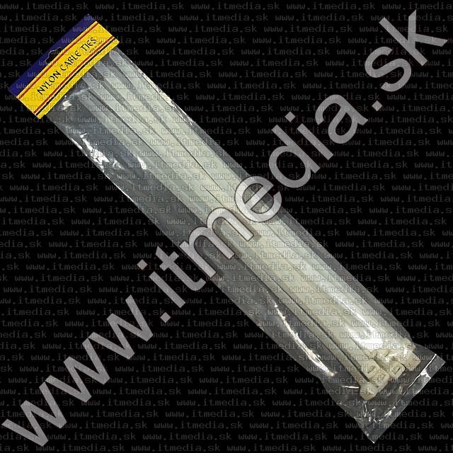 Image of Plastic Cable Ties 8.5x400mm 12-set (IT8137)