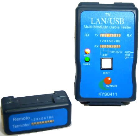 Image of SHWD Network and USB Cable Tester (IT4157)
