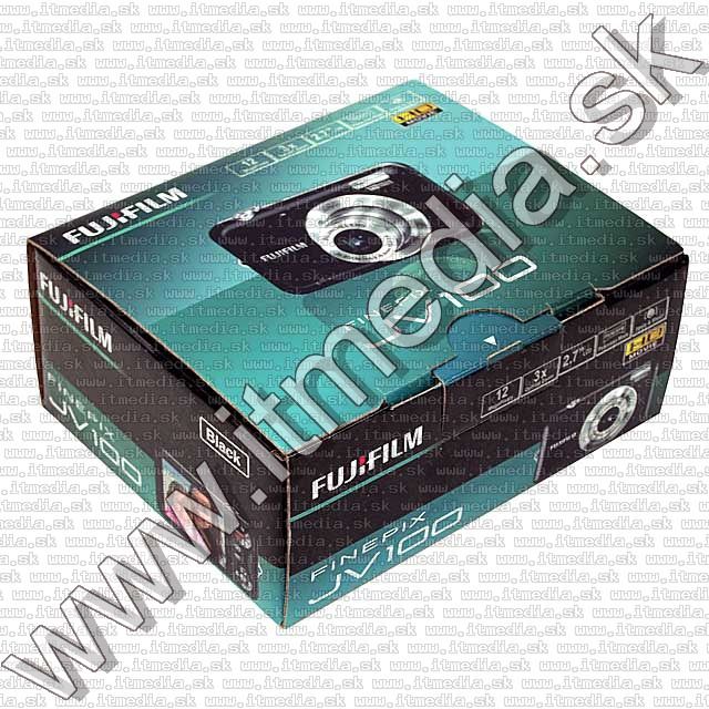 Image of Fuji Finepix JV100 Camera 12MPix *Black* + Case (IT7567)