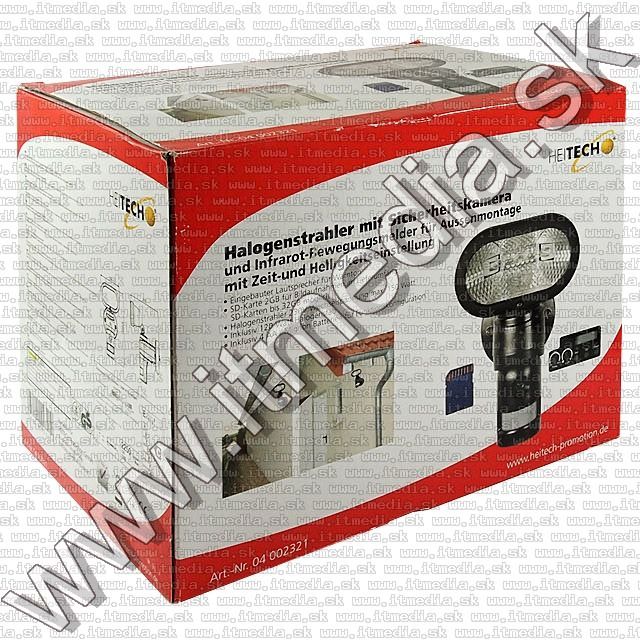 Image of Heitech Halogen Lamp with Integrated Camera DVR (IT8530)