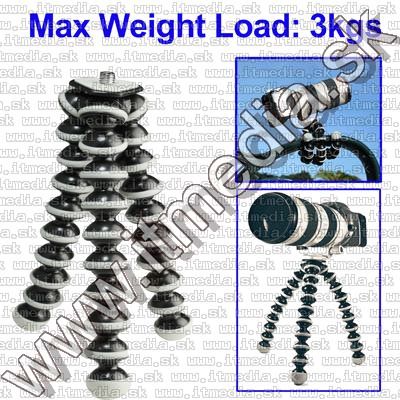 Image of Flexible Grip Camera Tripod max. 3kg 23cm (IT9052)