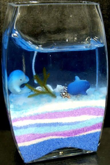 Image of Gel Candle, *dolphin* no. 1 INFO! (IT3964)