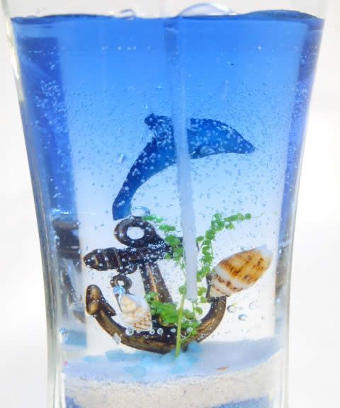 Image of Gel Candle, *dolphin* no. 2 (IT4202)